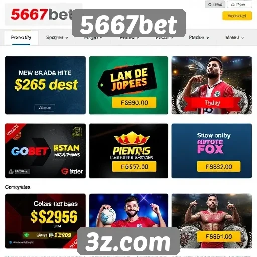 Ofertas e promoções atuais da plataforma 5667bet