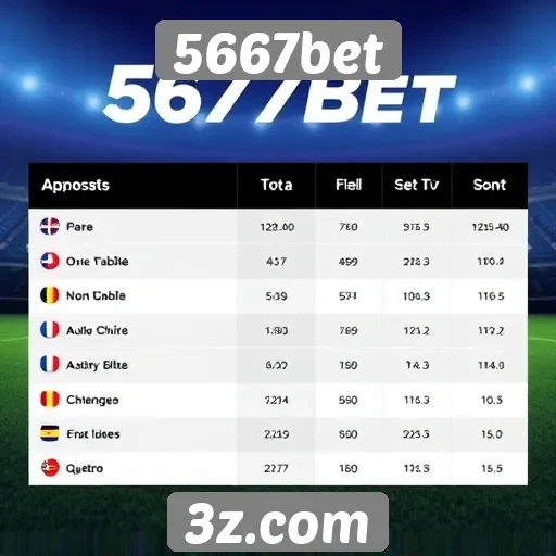 Estudo sobre a popularidade das modalidades no 5667bet