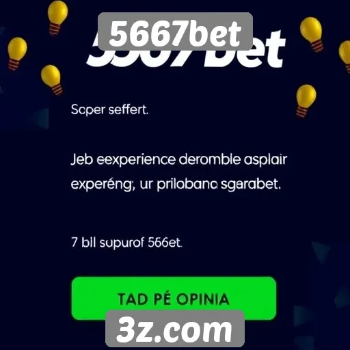 Opiniões de usuários sobre 5667bet